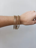 Gold Twist Bangle