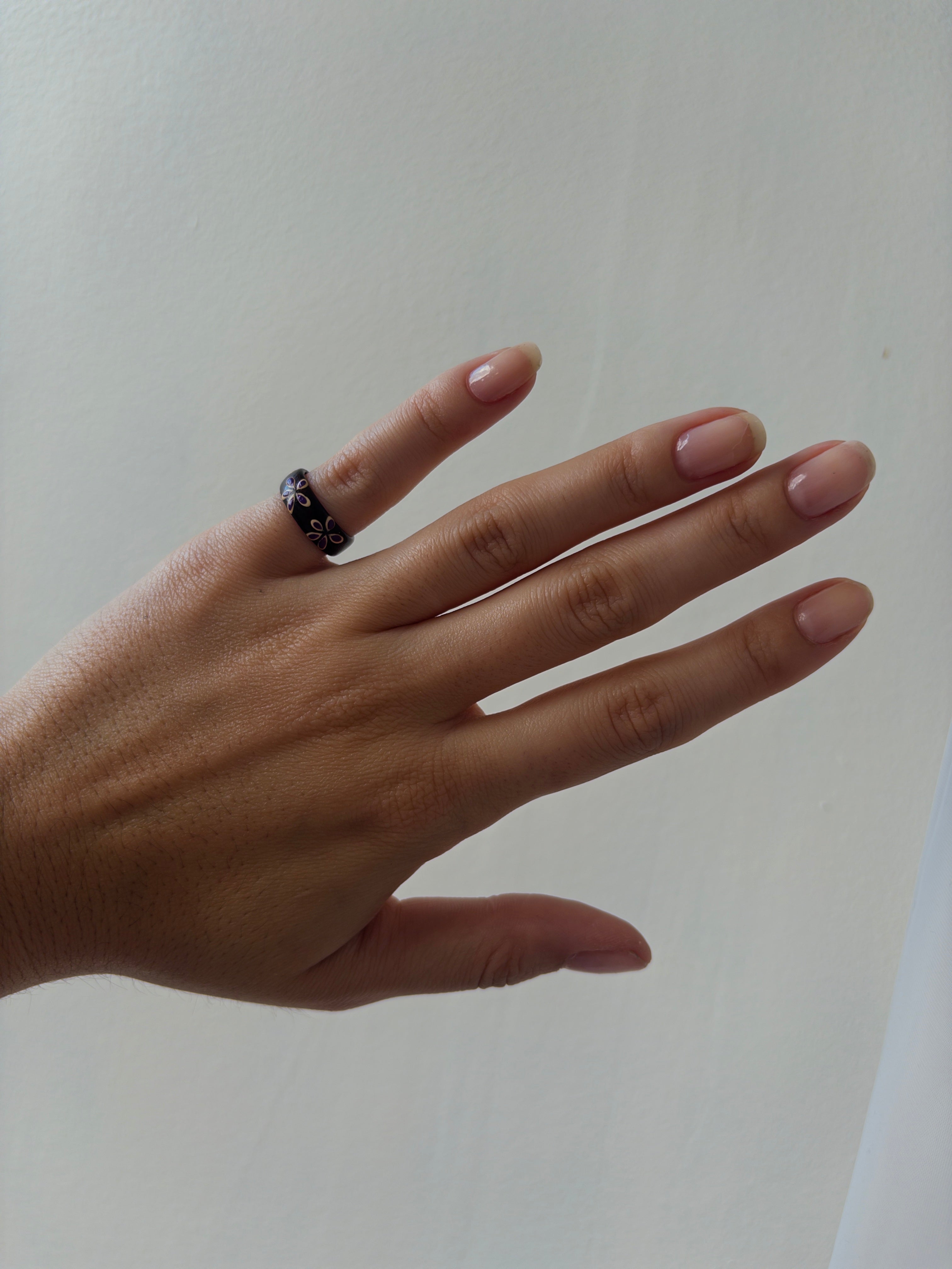 Wooden Painted Ring