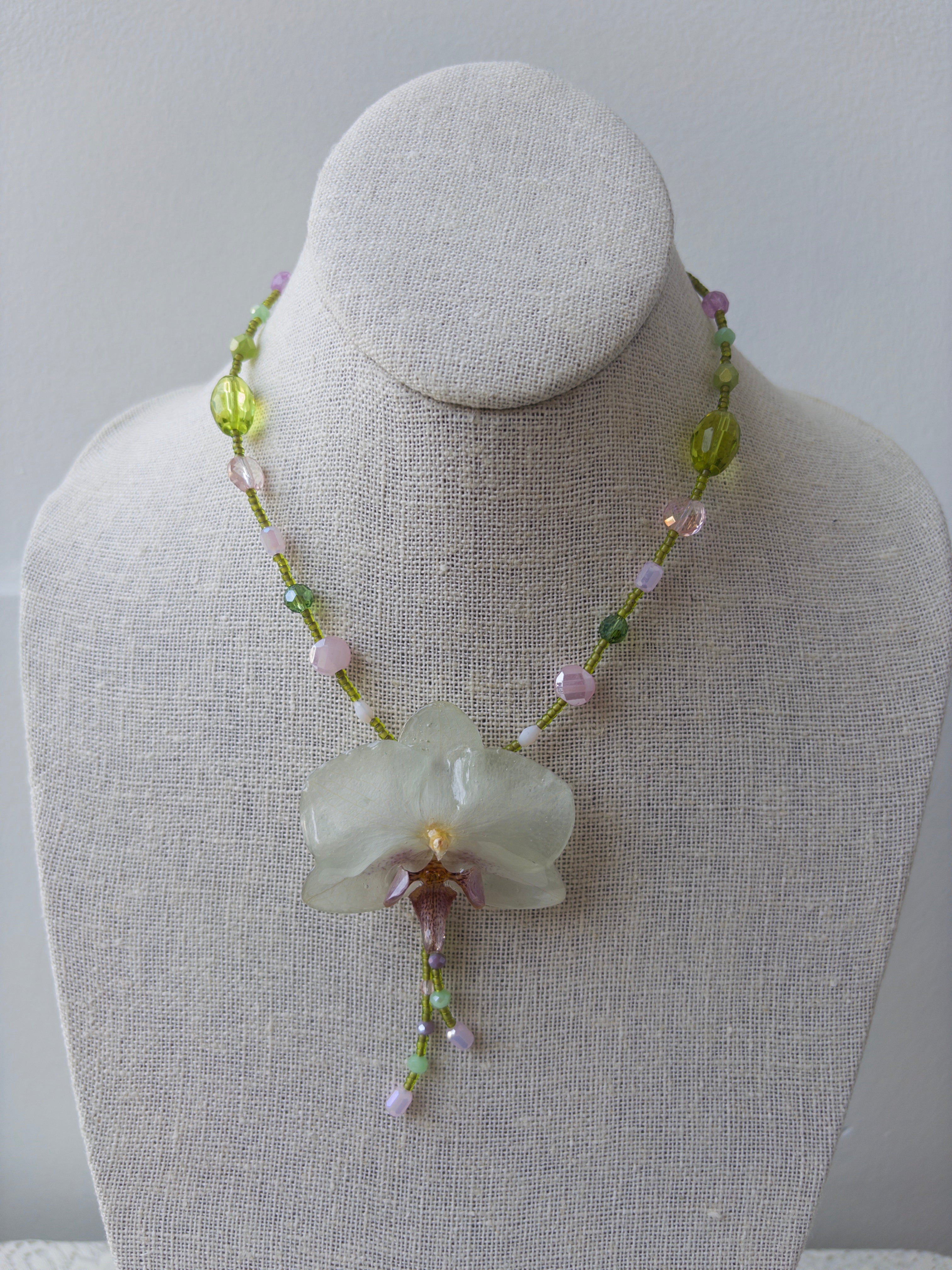 Orchid Necklace