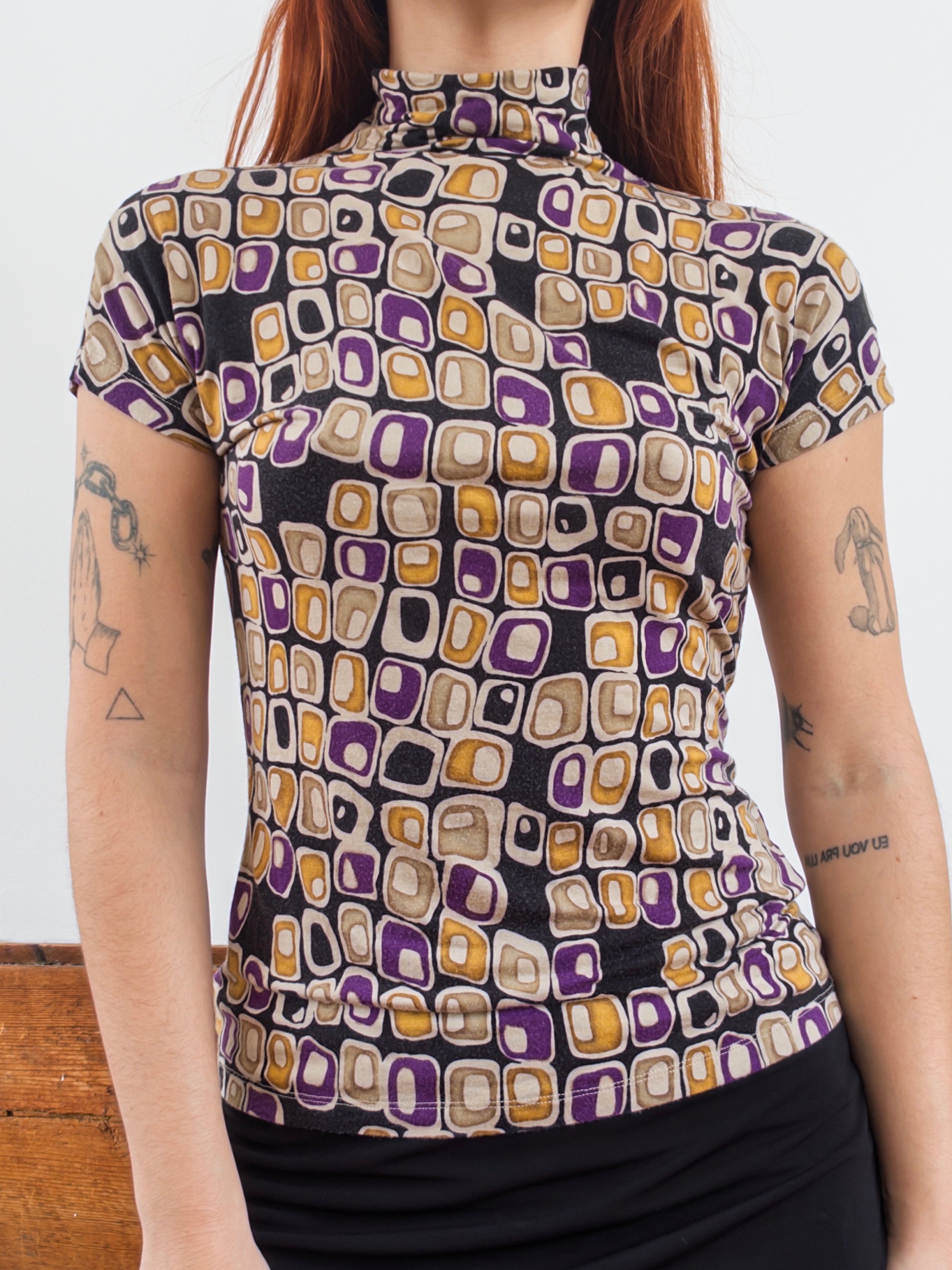 Abstract Print Top