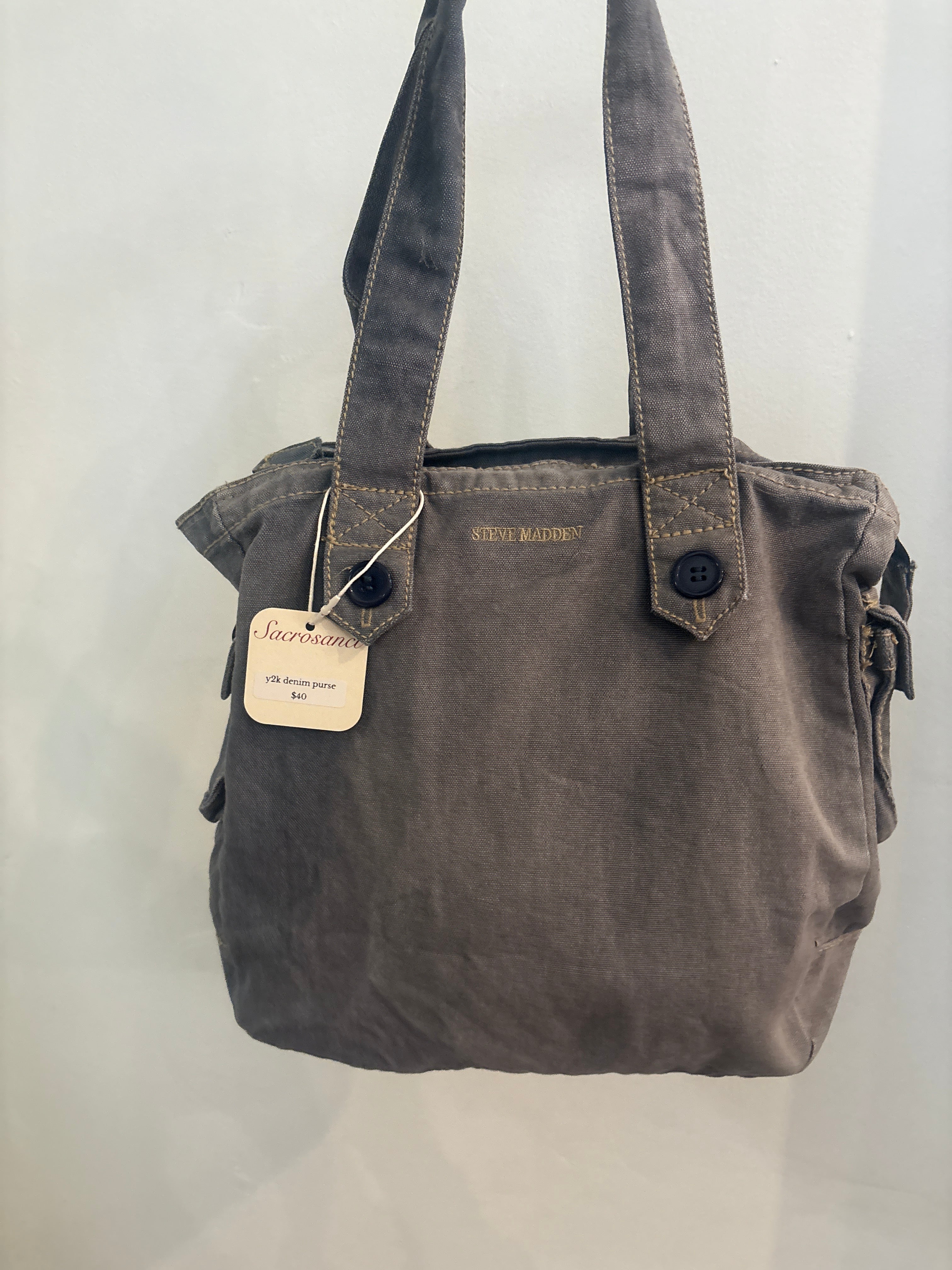 Denim Mini Tote