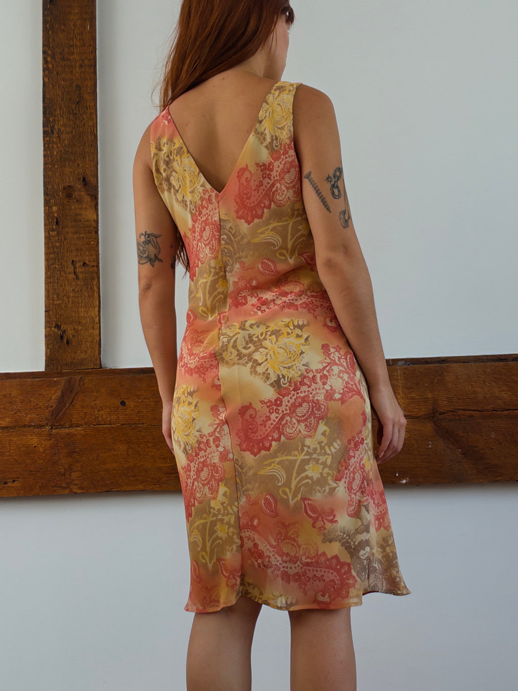 Paisley Abstract Dress