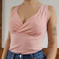 Pink Polka Dot Tank