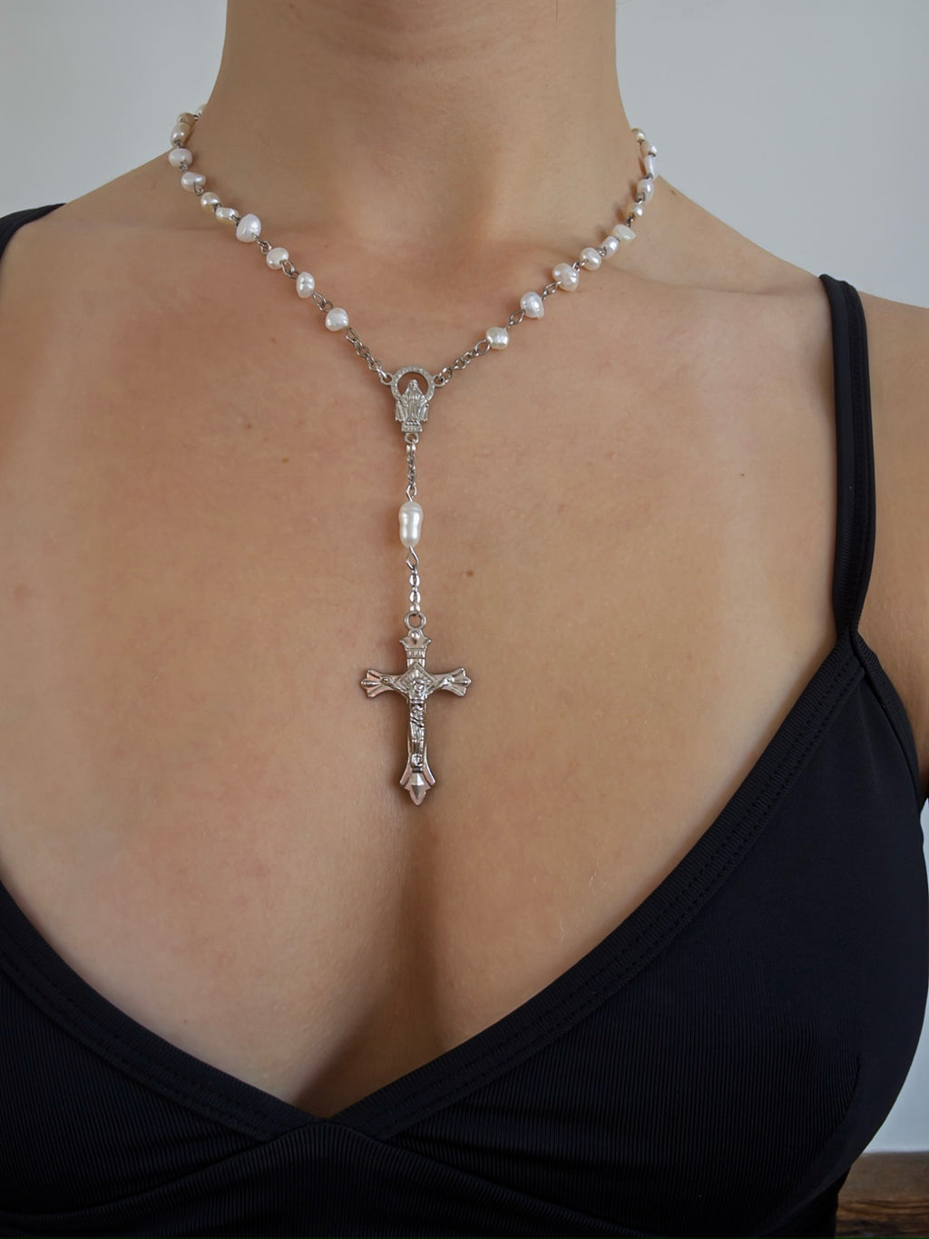 Freshwater Pearl Rosary
