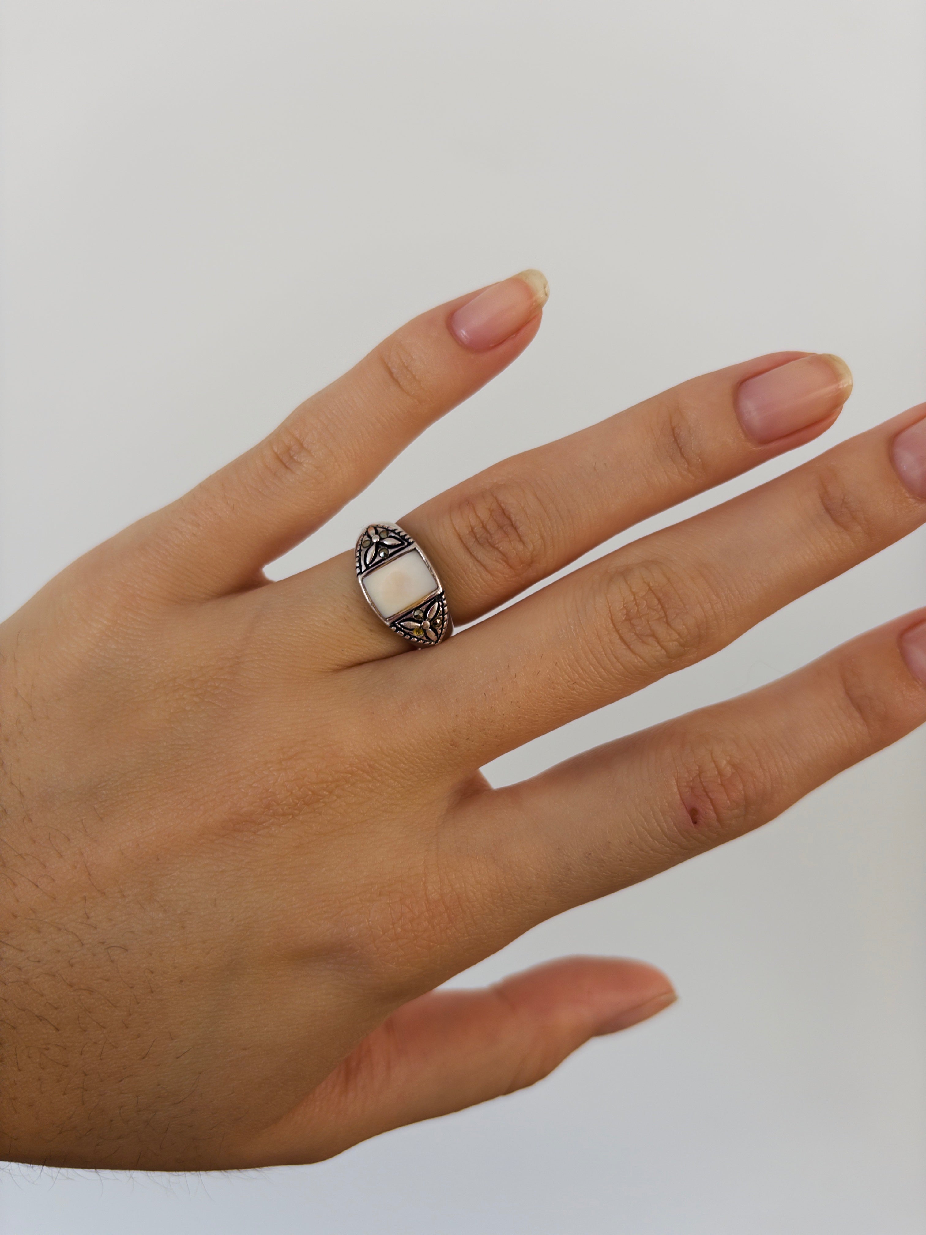 Mother of Pearl Ring