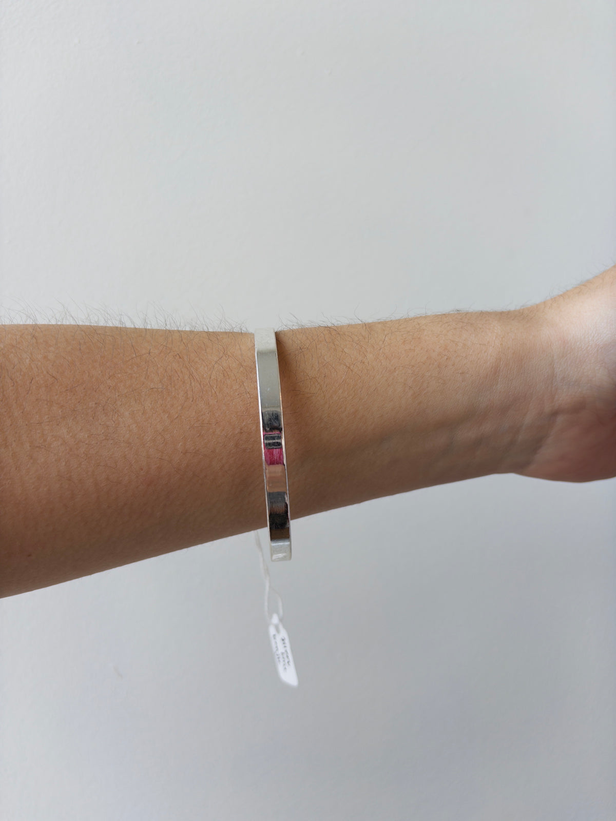 Single Silver Bangle
