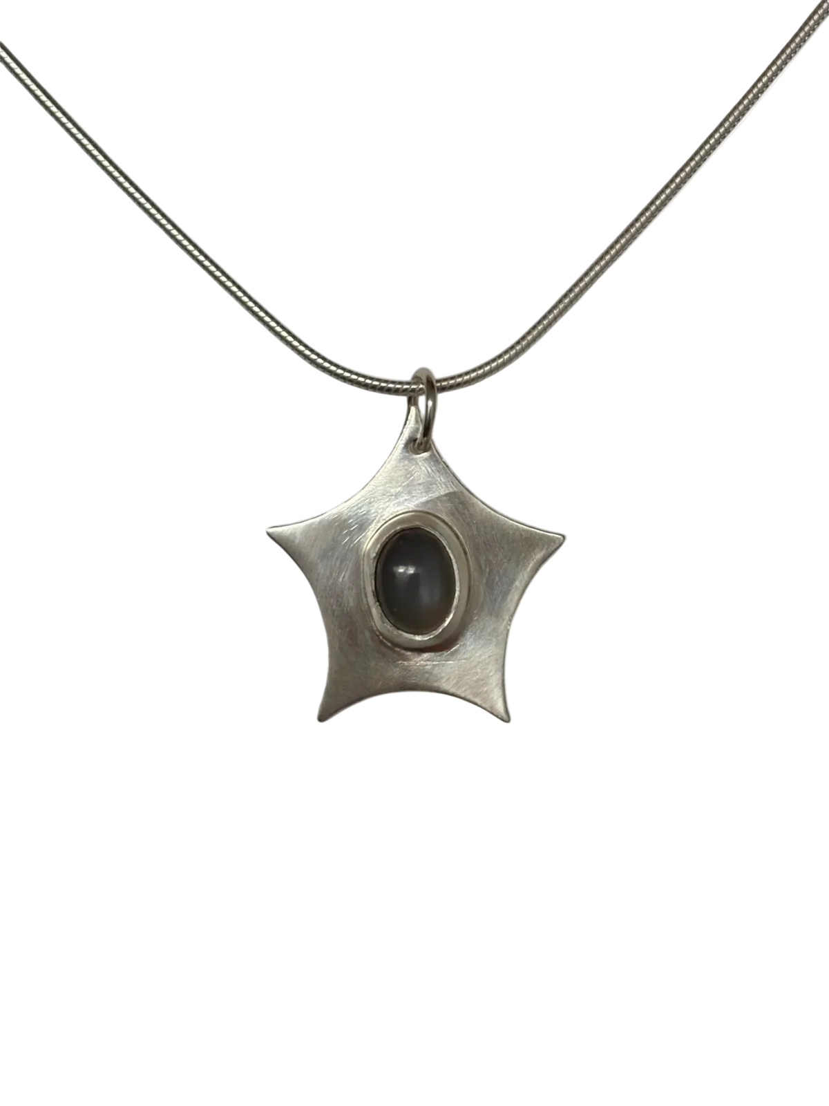 Moonstone Star Necklace