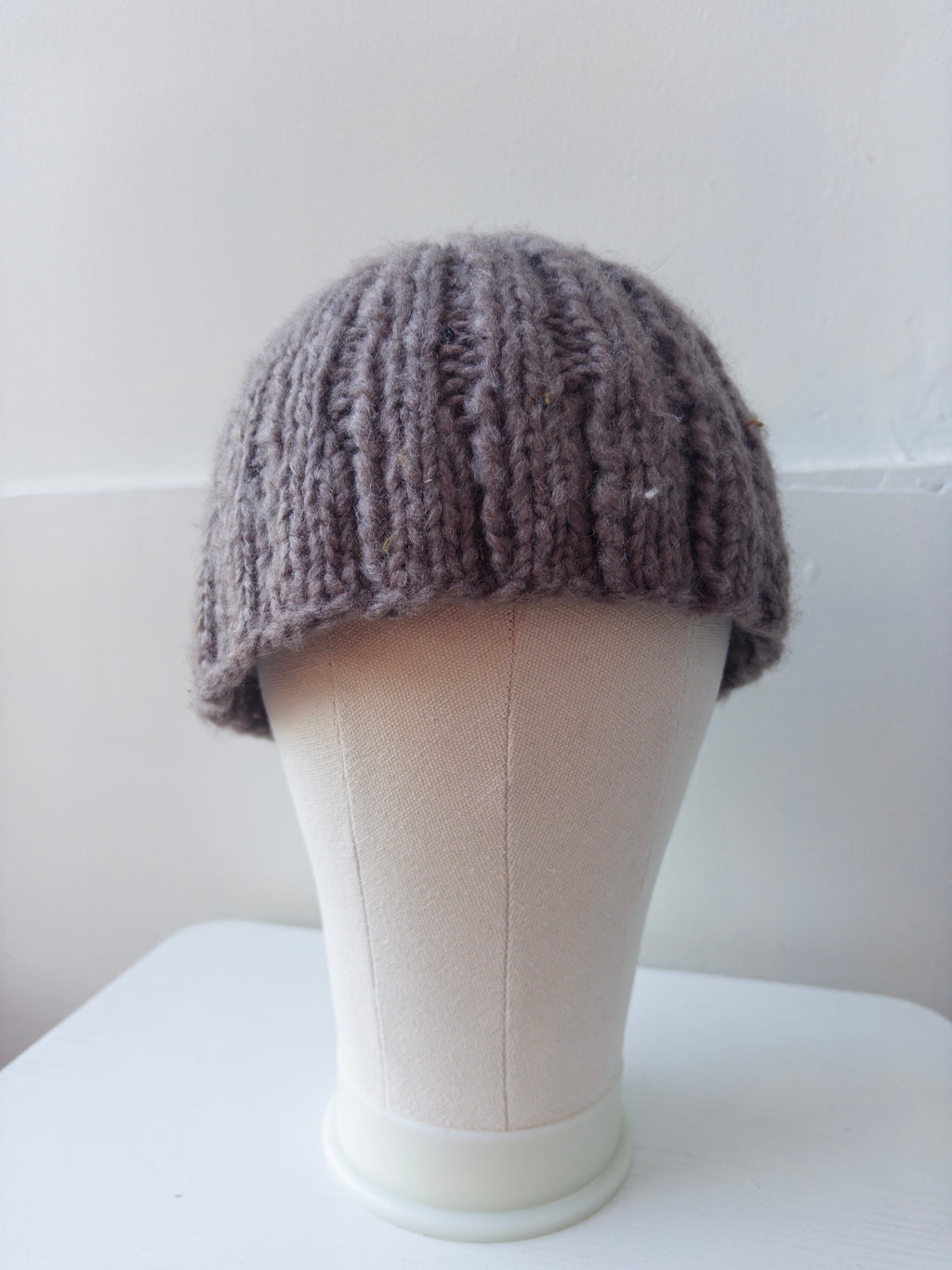 Brown Knit Beanie
