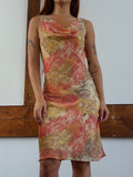 Paisley Abstract Dress