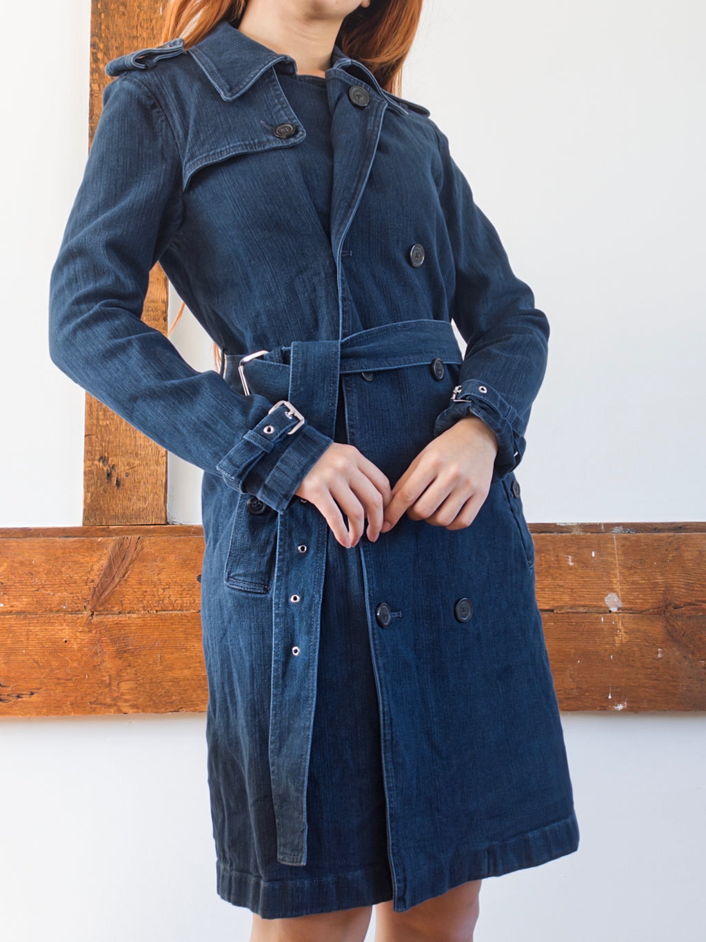 Denim Trench