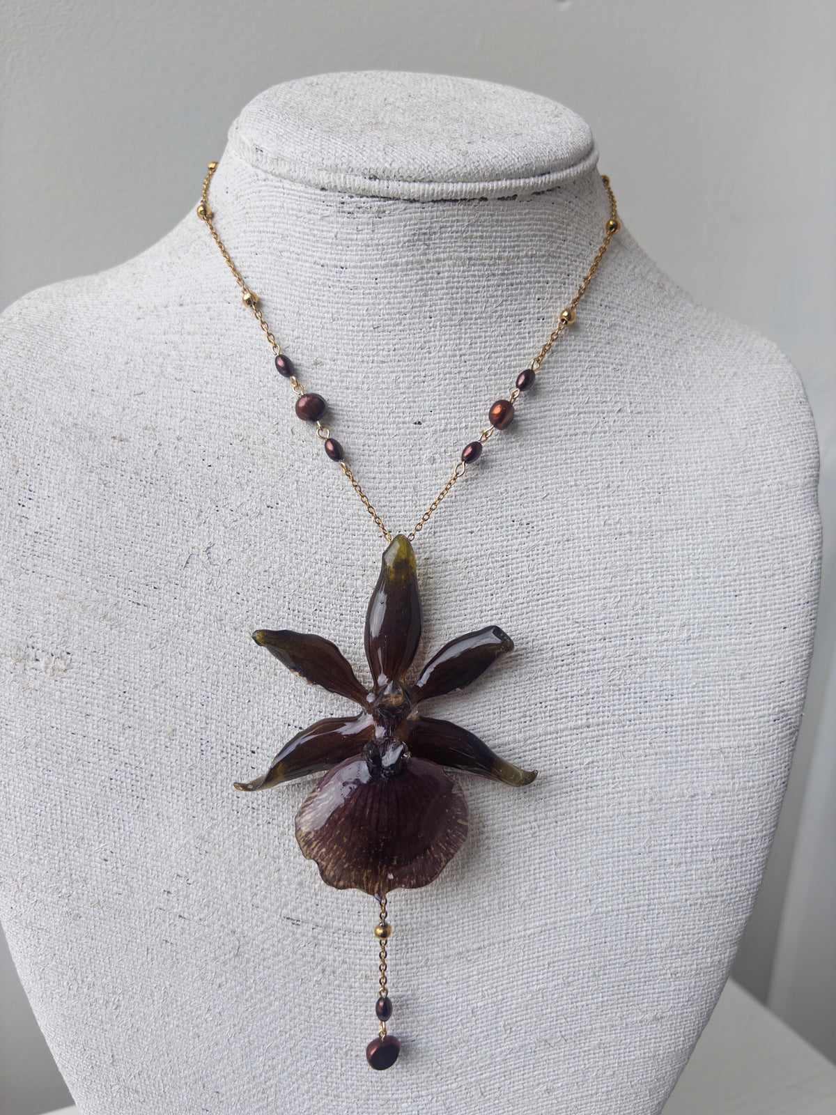 Orchid Necklace