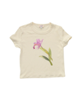 Pink Orchid Baby Tee