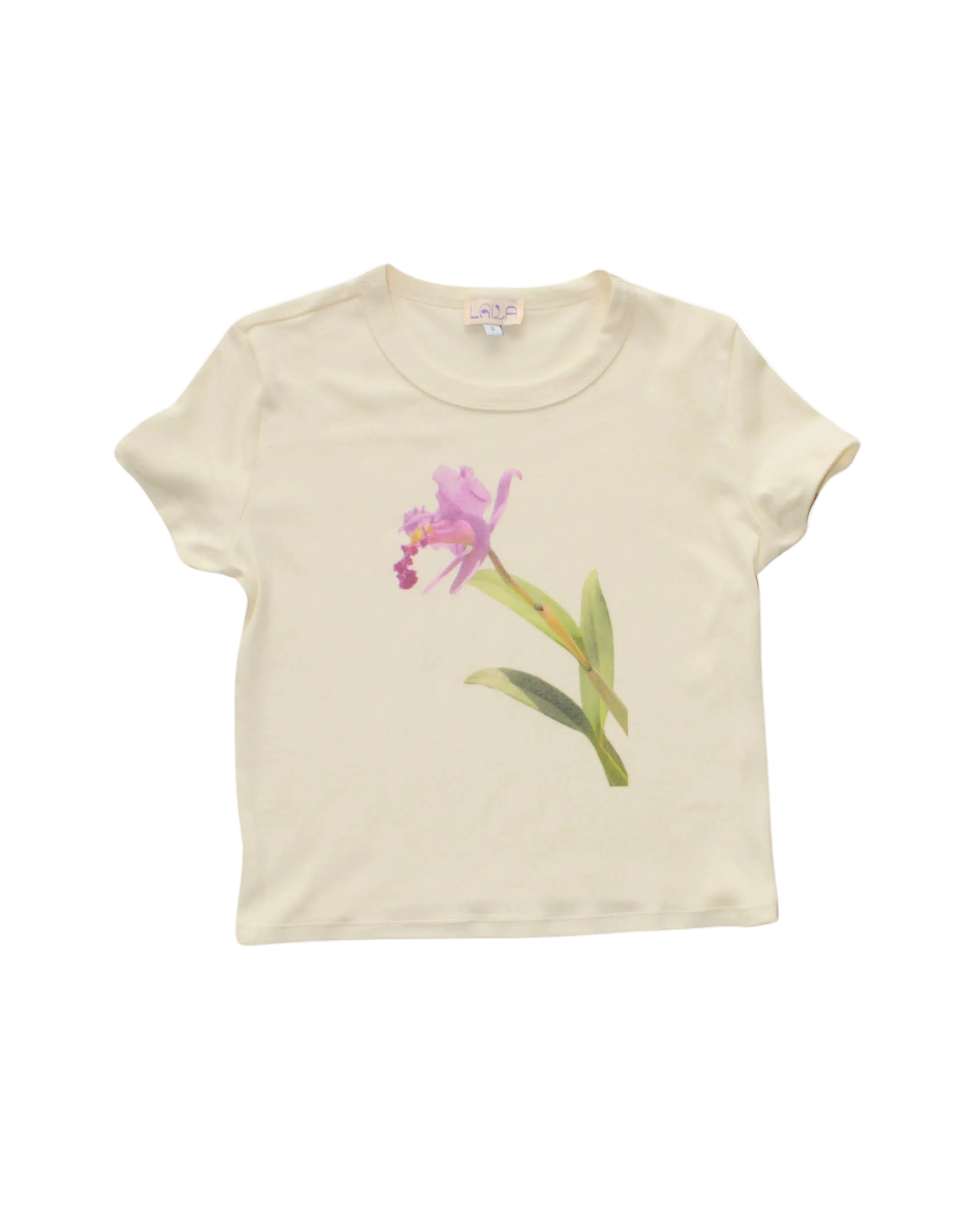 Pink Orchid Baby Tee