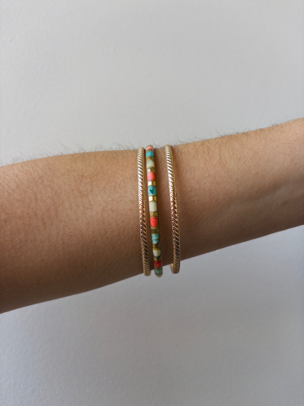 Gold Bangle Set