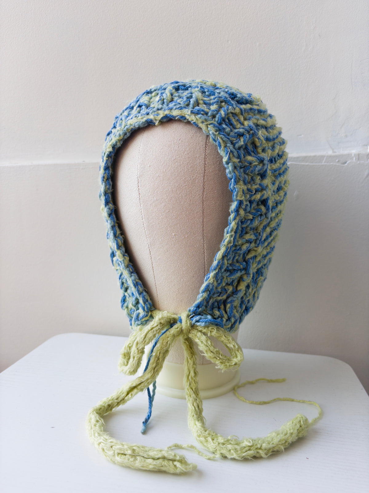 Blue + Green Bonnet