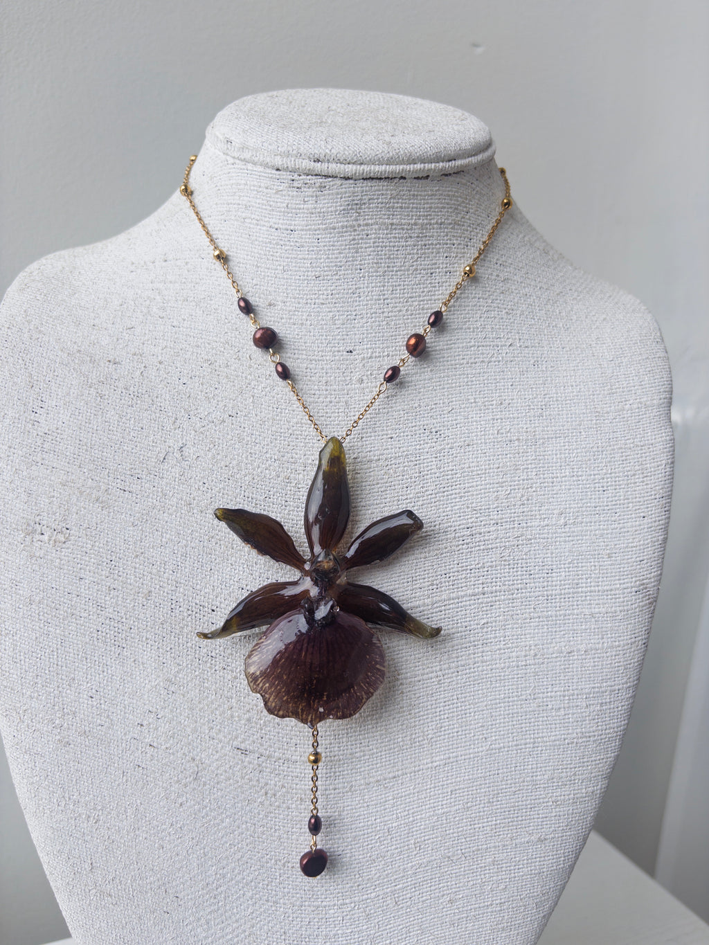 Orchid Necklace