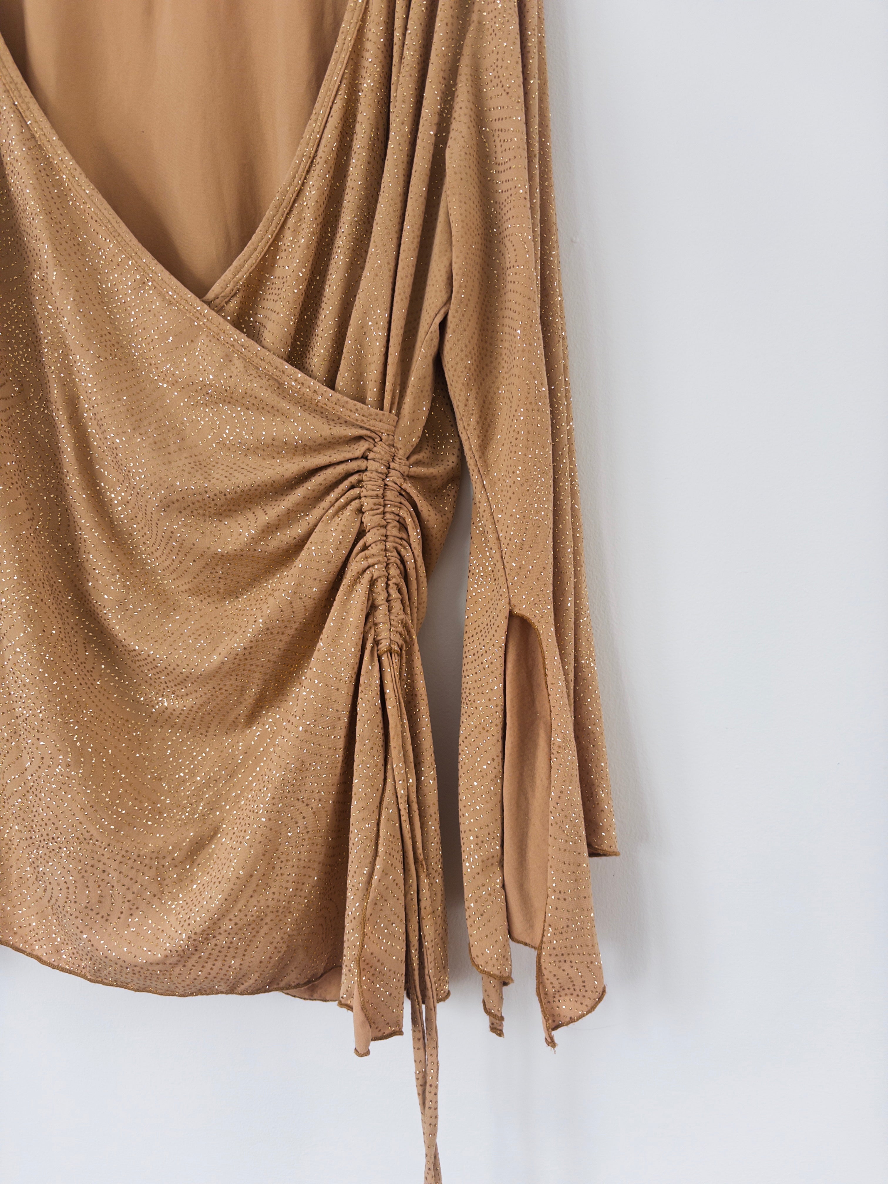 Gold Sparkle Top