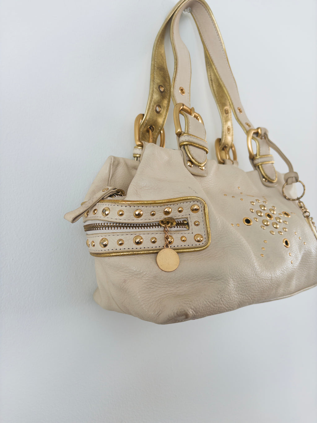Studded Leather Bag