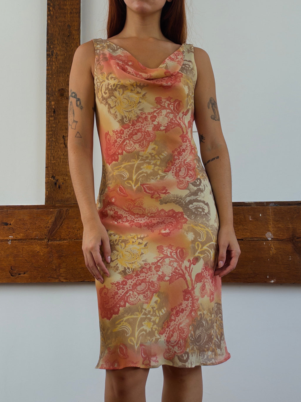 Paisley Abstract Dress