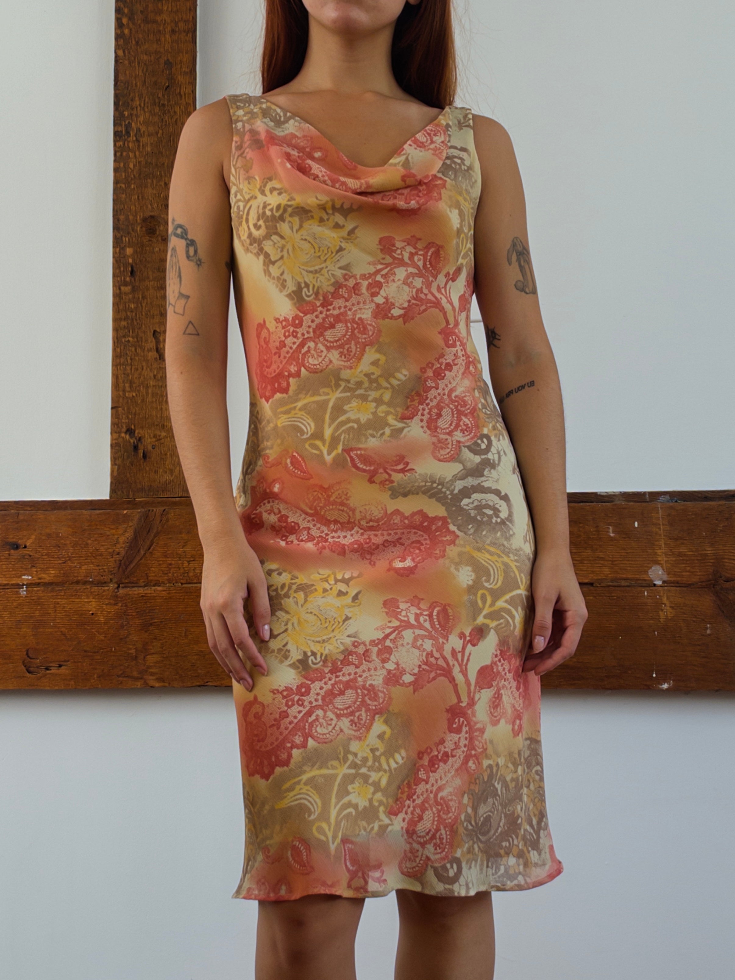 Paisley Abstract Dress