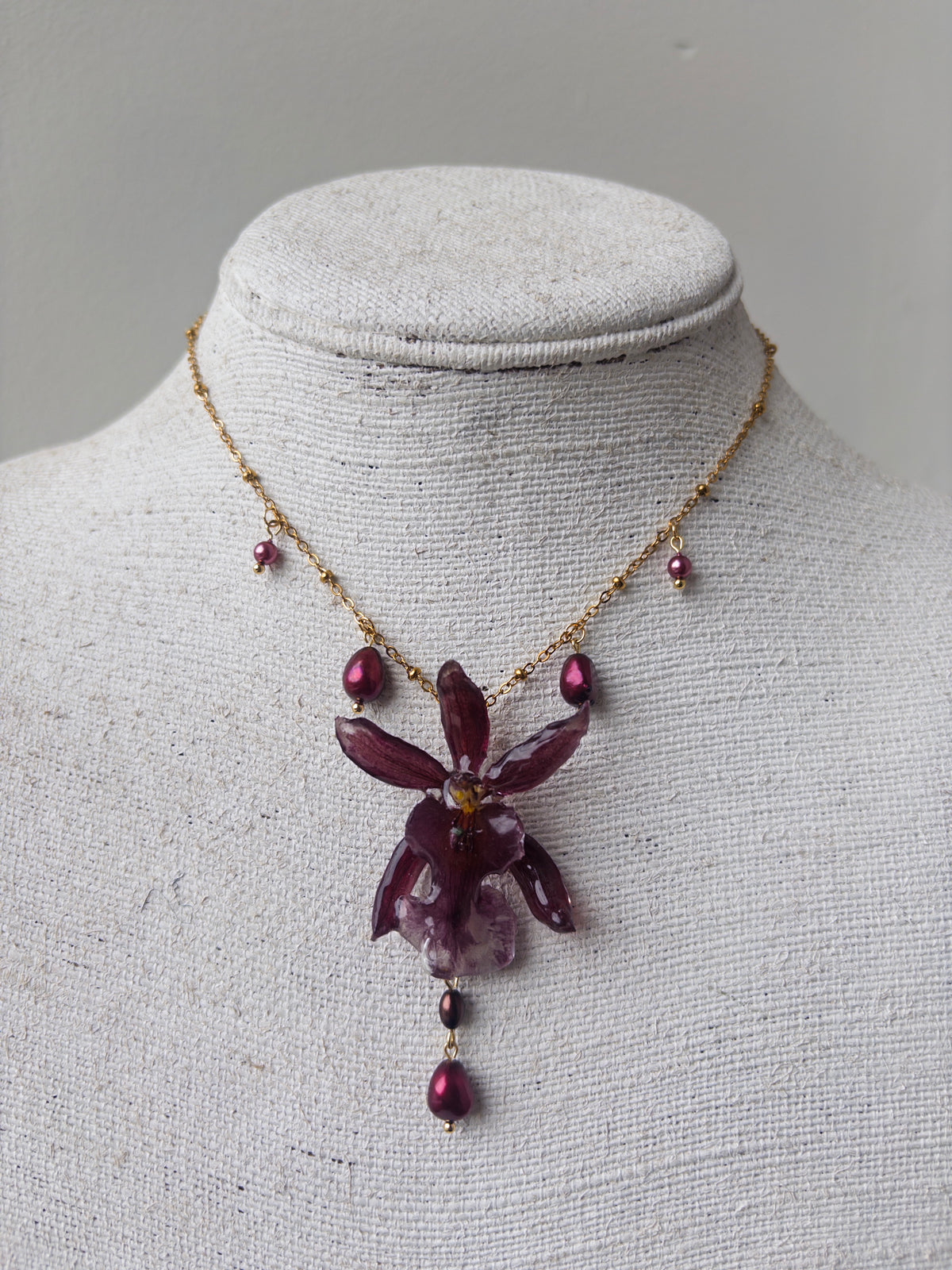 Orchid Necklace