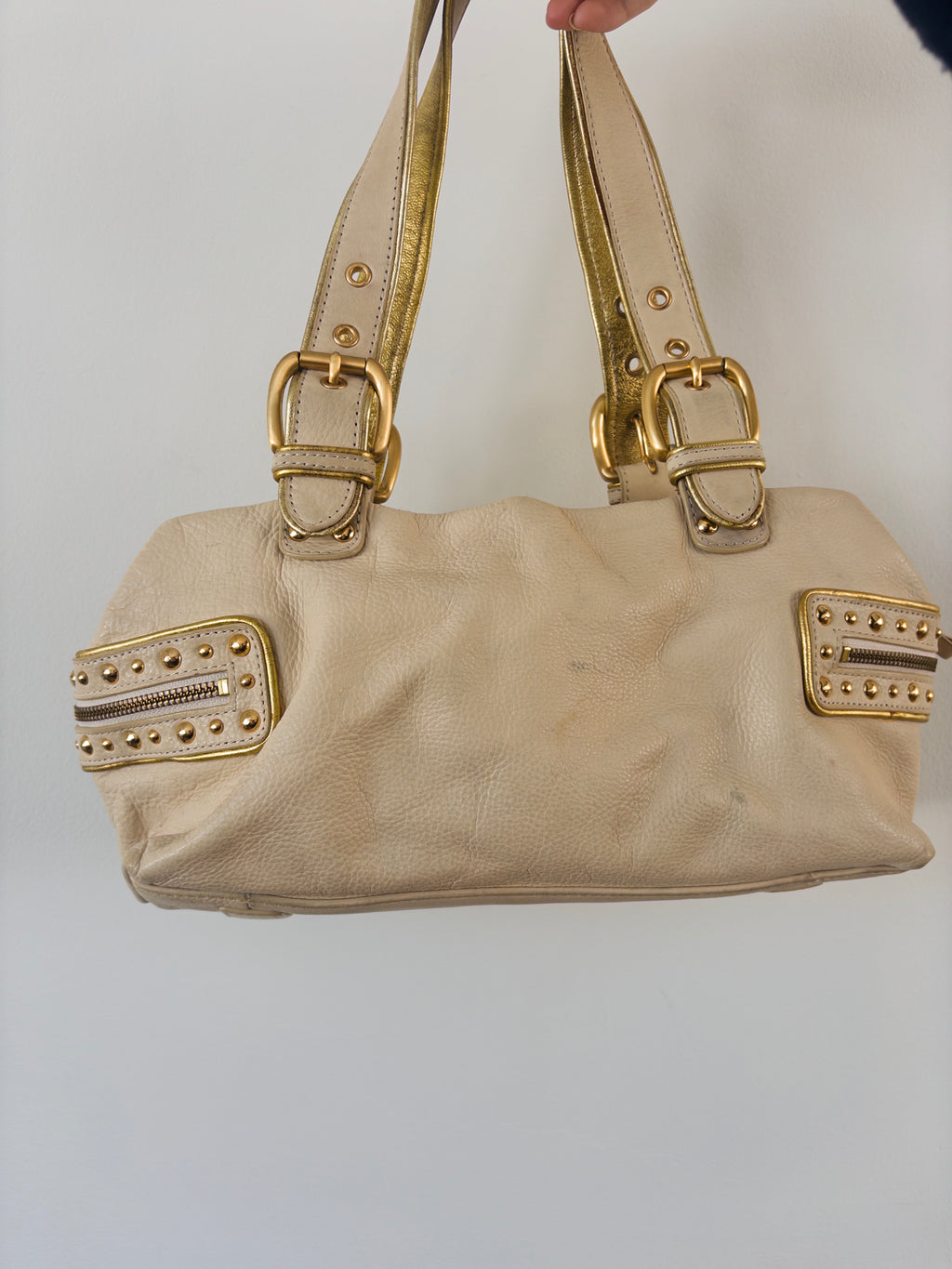 Studded Leather Bag