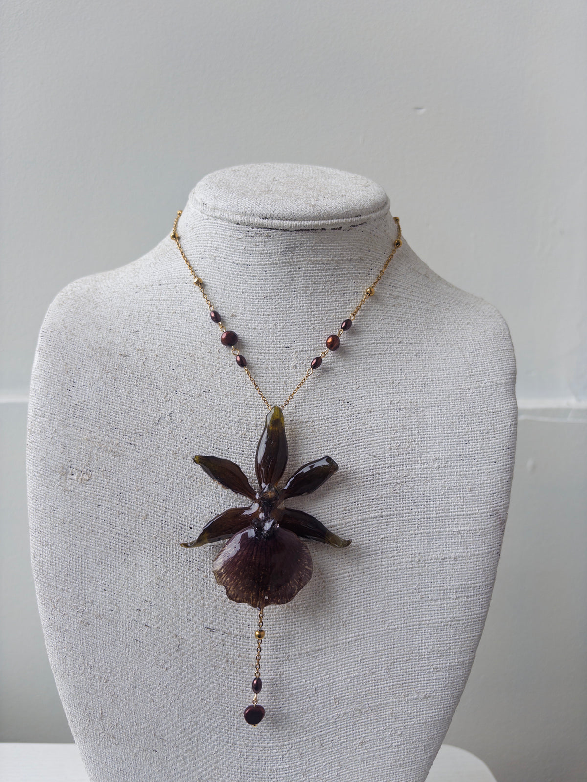 Orchid Necklace