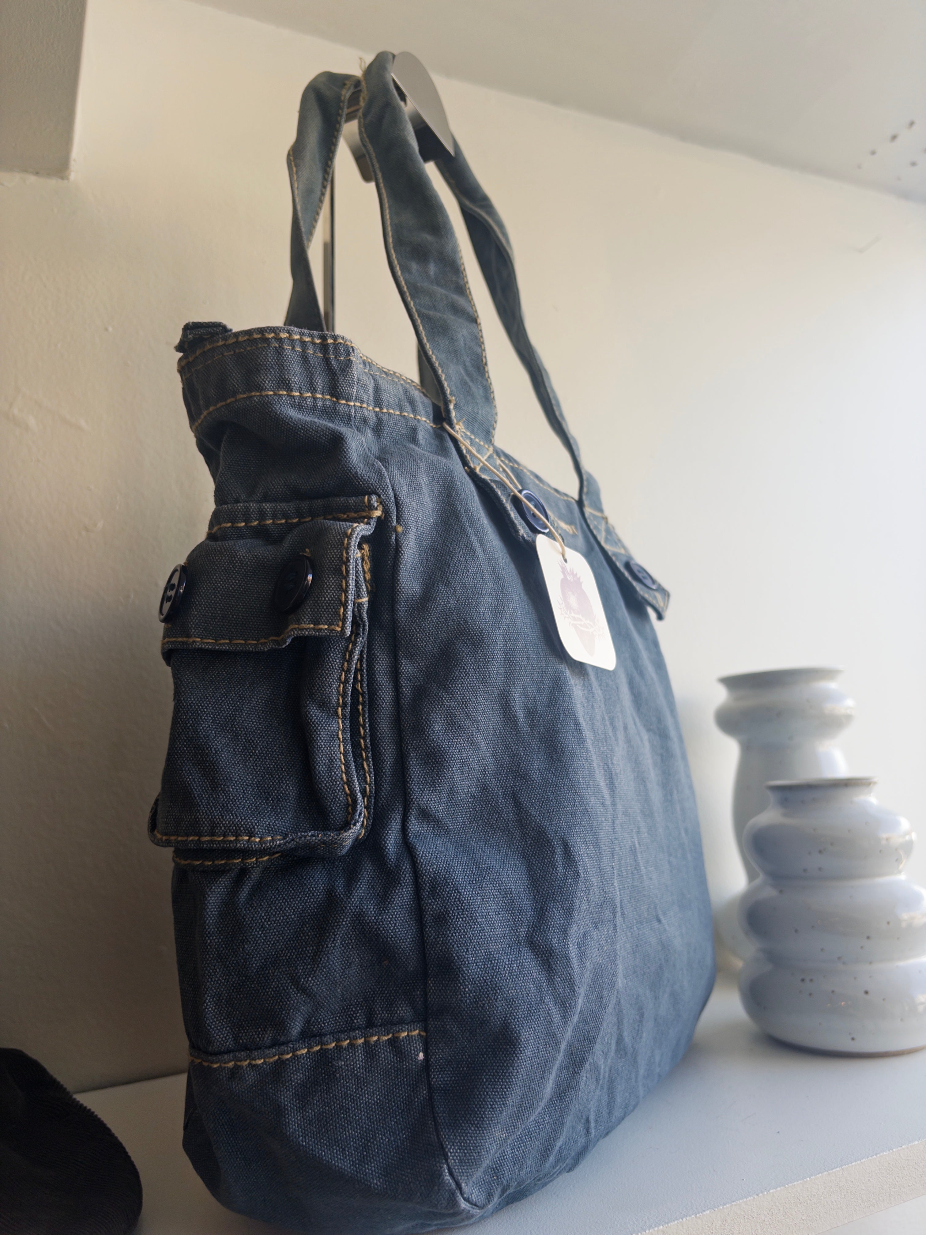 Denim Mini Tote