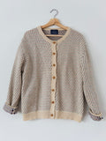 Cream Wool Cardigan