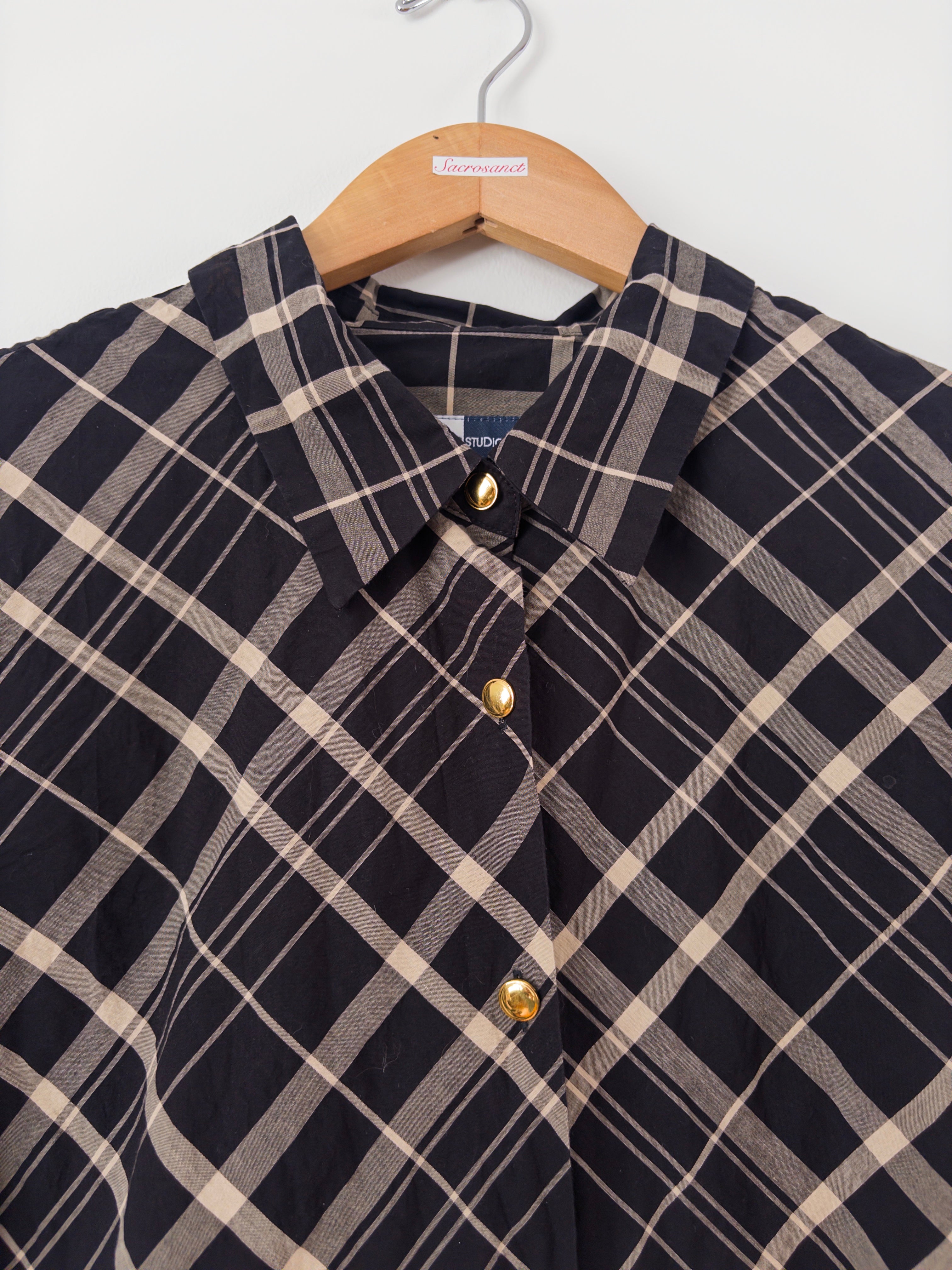 Plaid Button Down