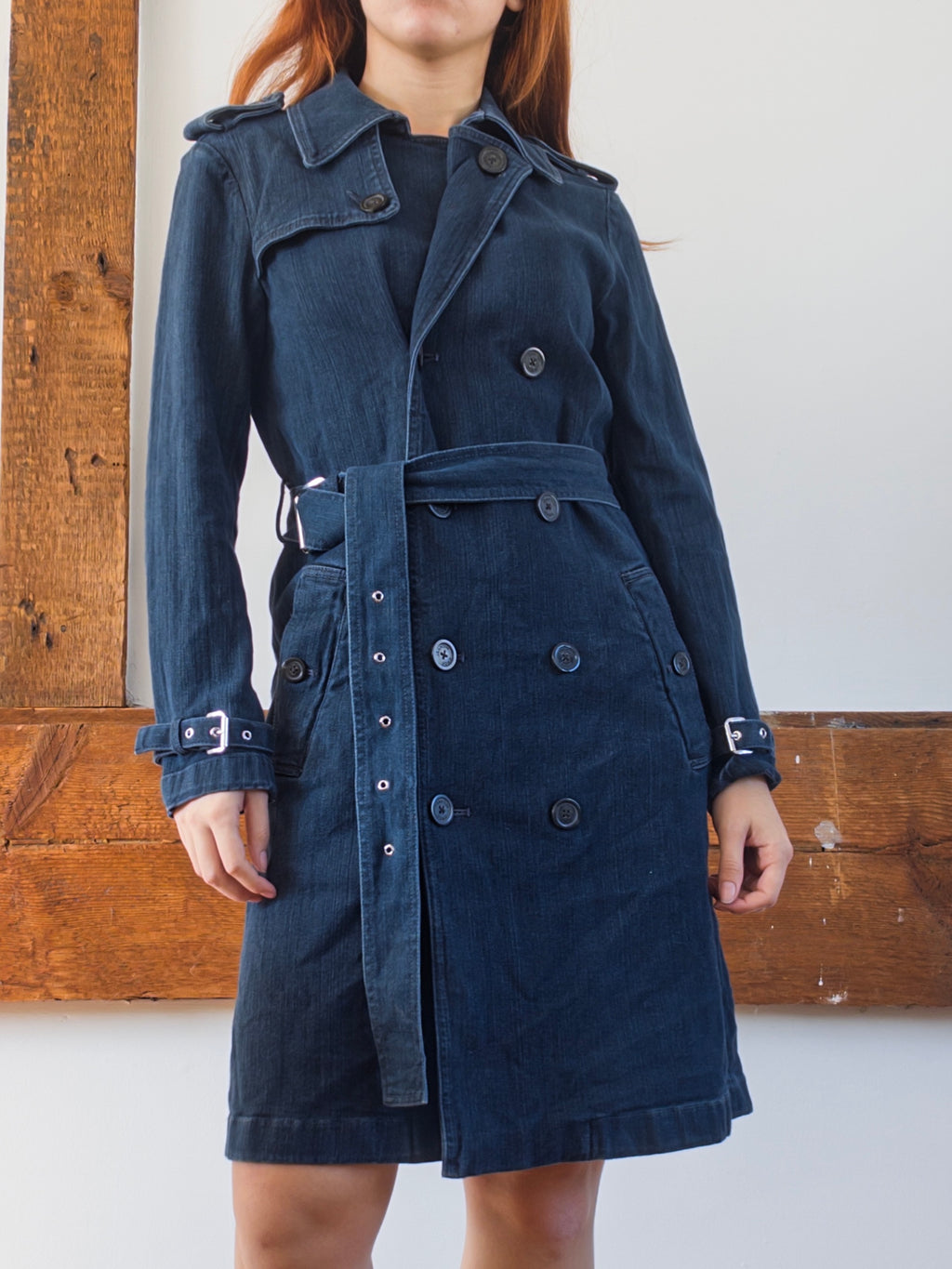 Denim Trench
