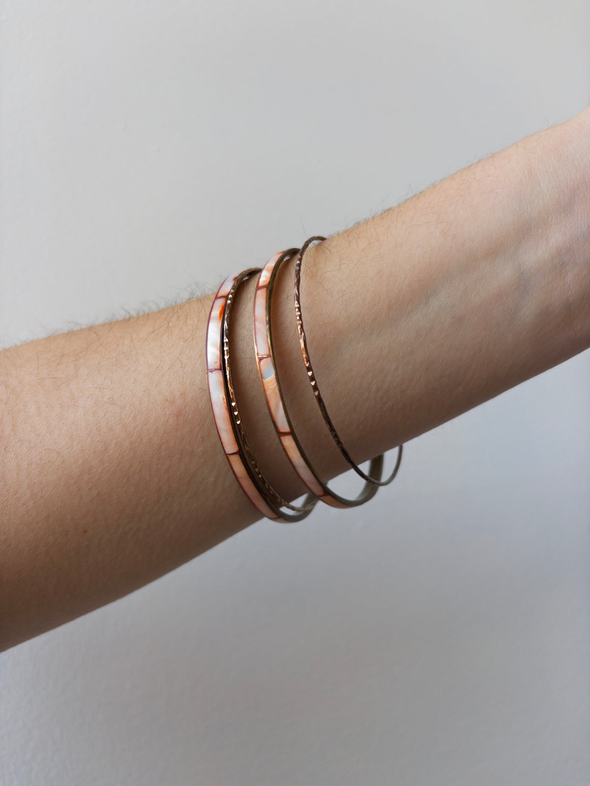 Capiz Bangle Set