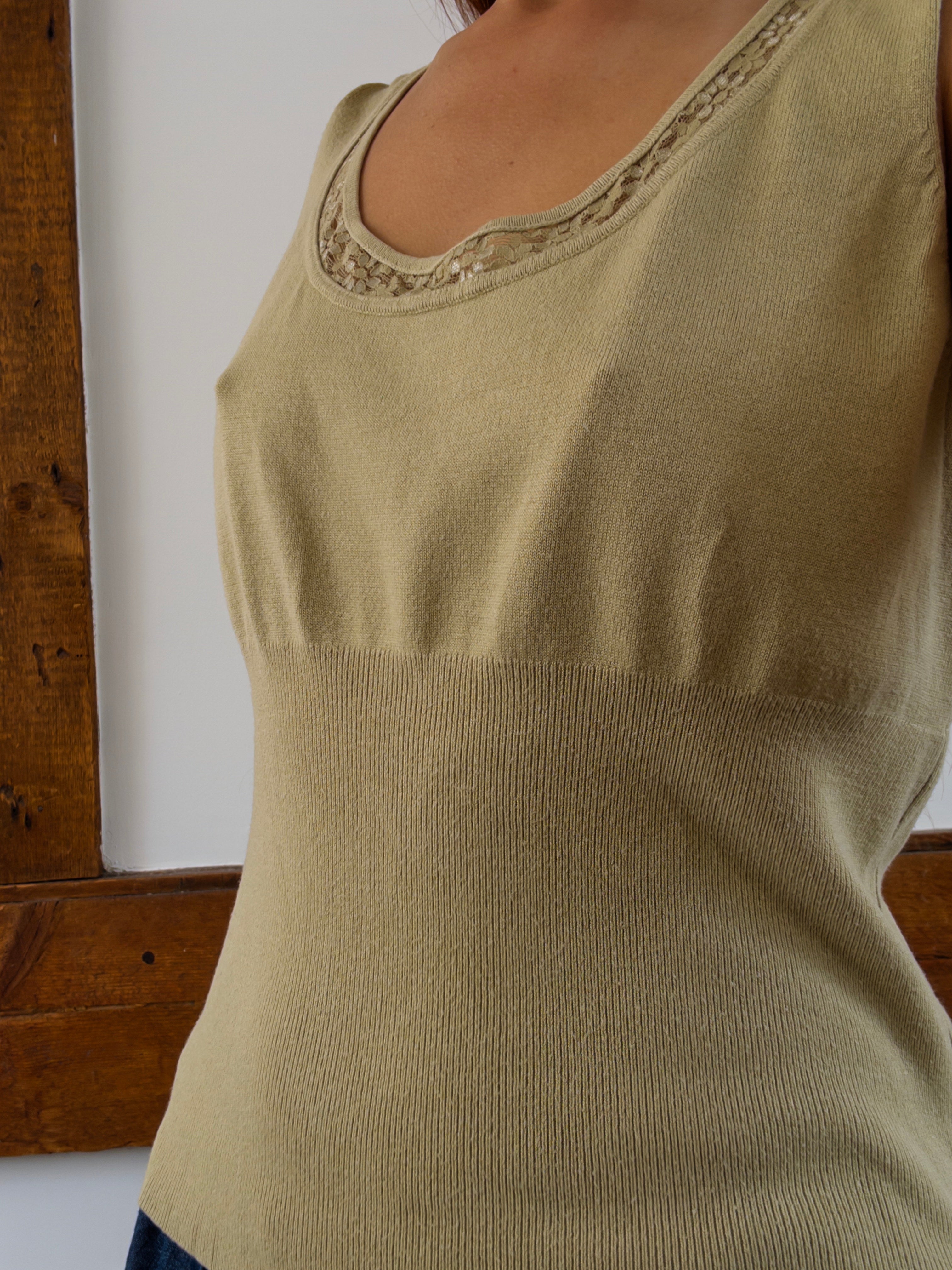 Sage Knit Tank