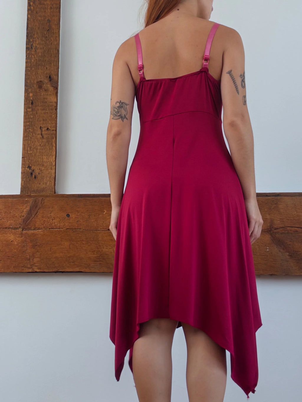Wine Midi Dress