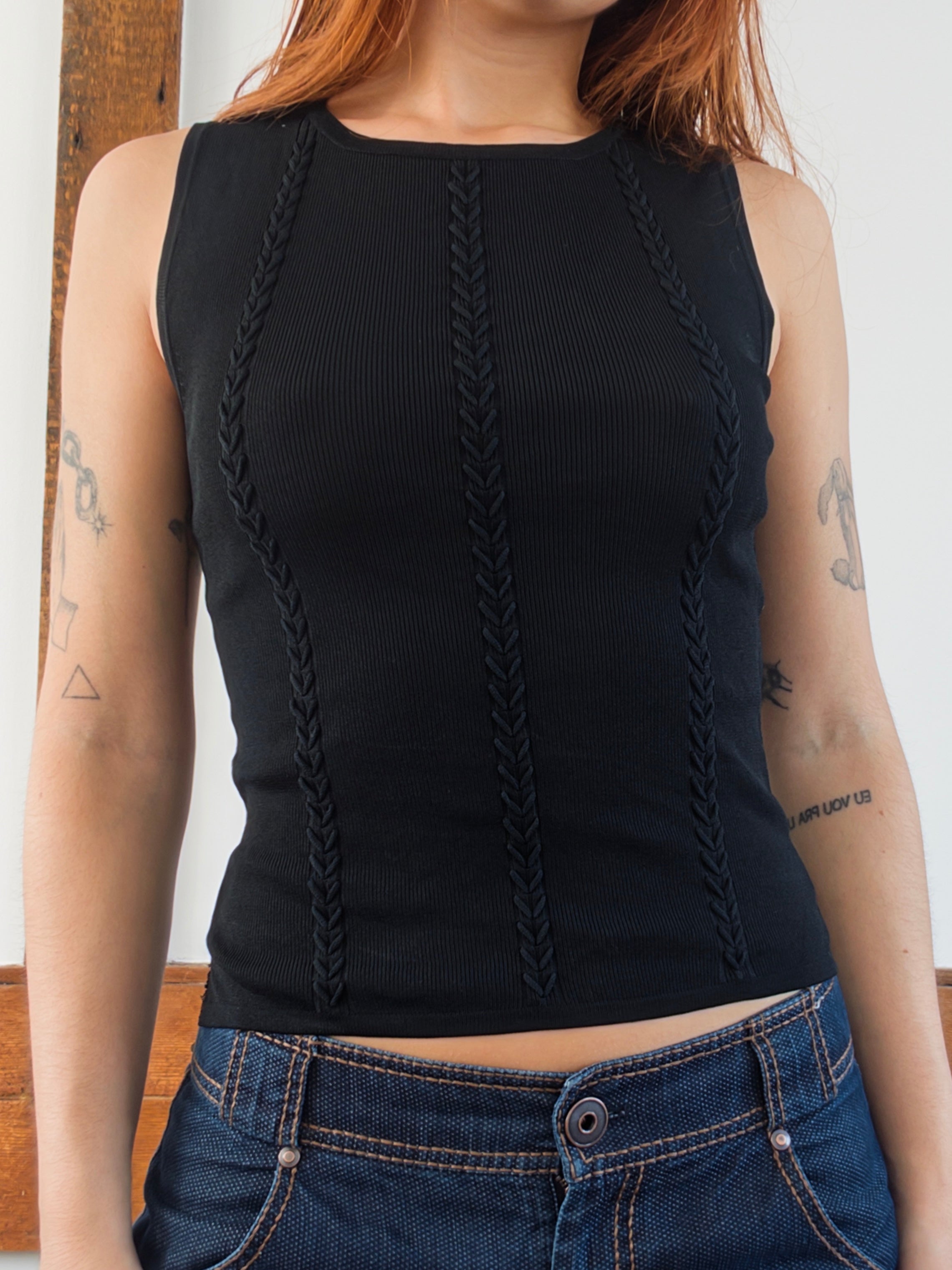 Cable Knit Tank