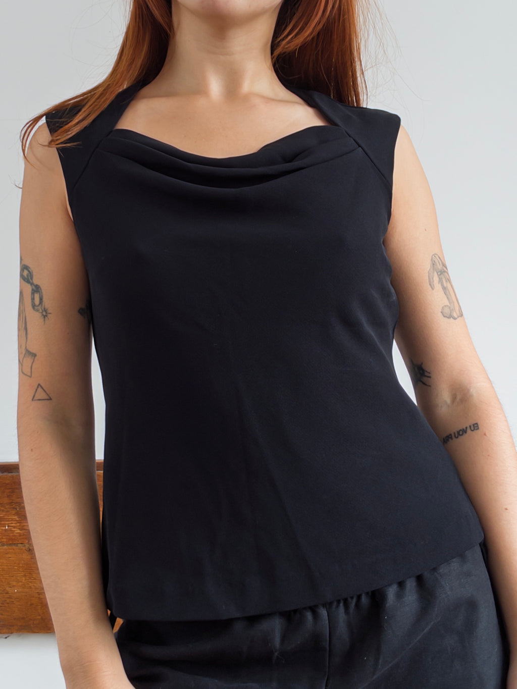 90s Cowl Top