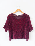Velvet Burnout Top