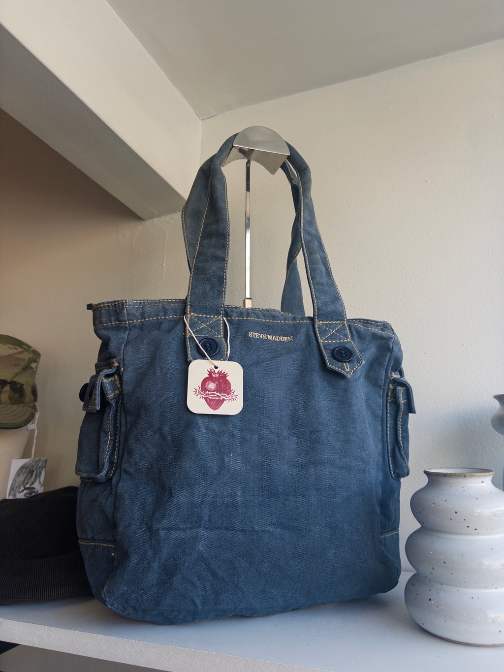 Denim Mini Tote