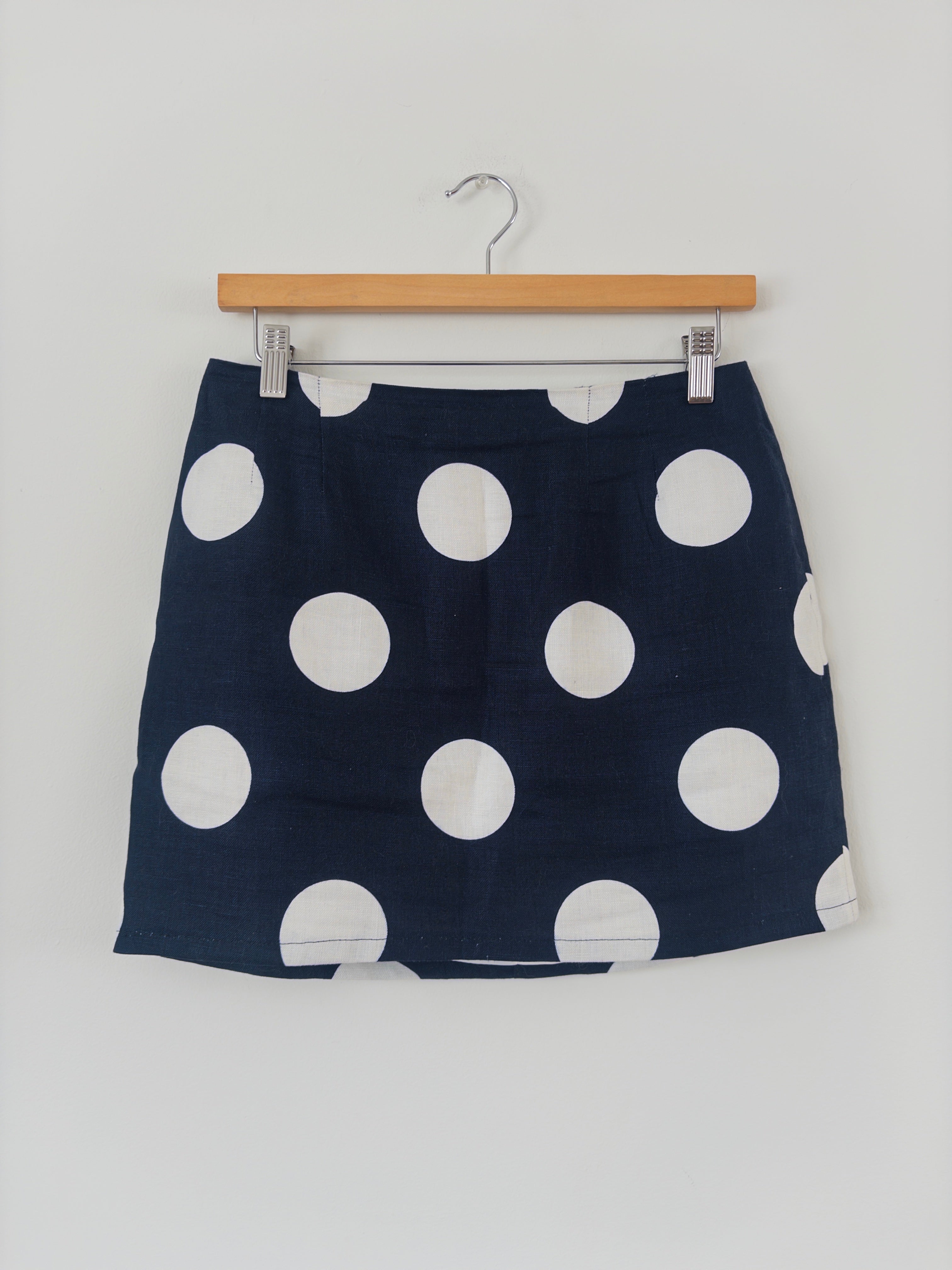 Polka Dot Mini Skirt