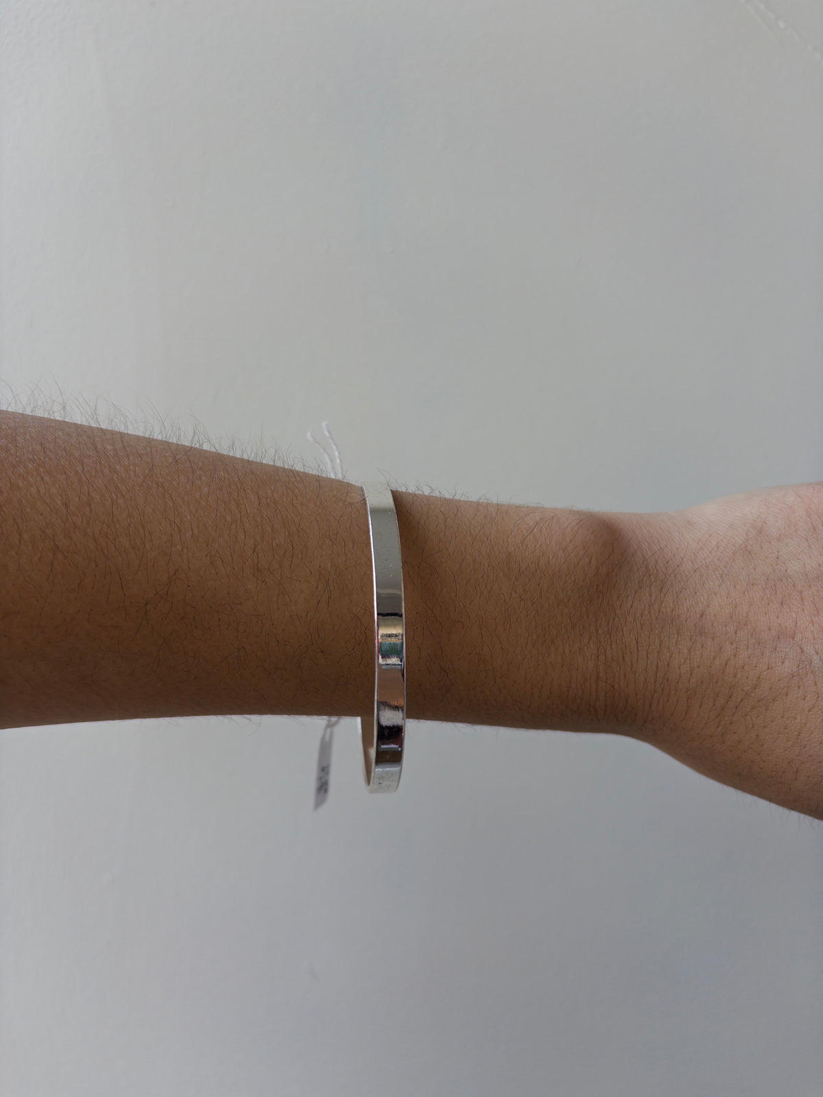 Single Silver Bangle