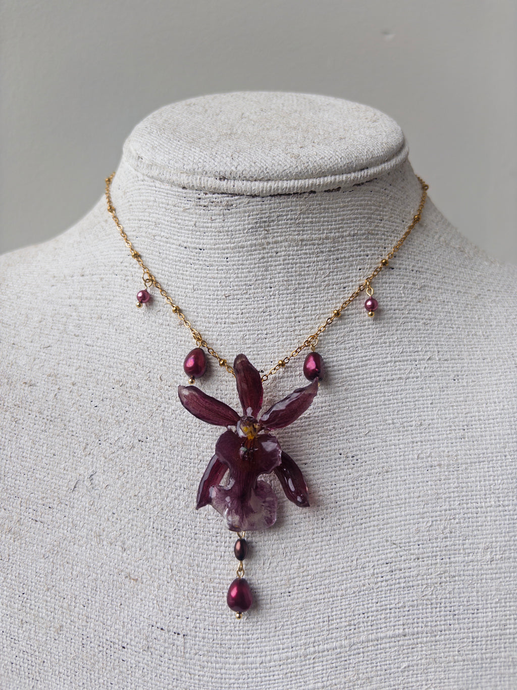 Orchid Necklace