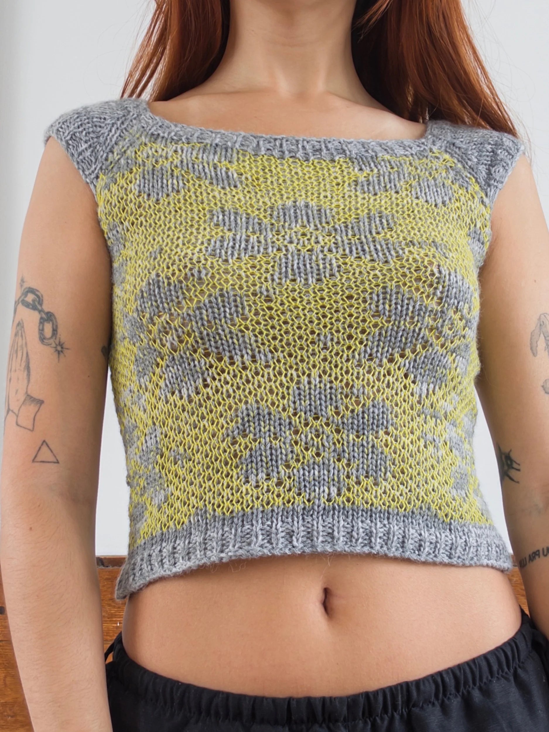 Concrete Floral Baby Tee