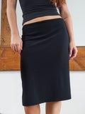 Slinky Midi Skirt