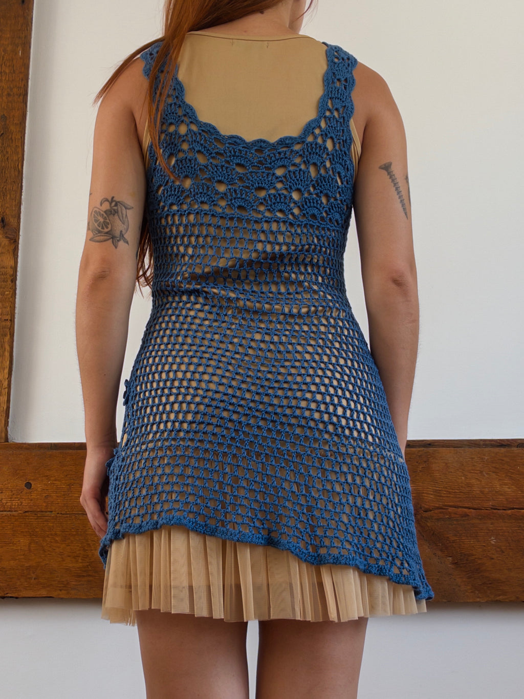 Crochet Mini Dress