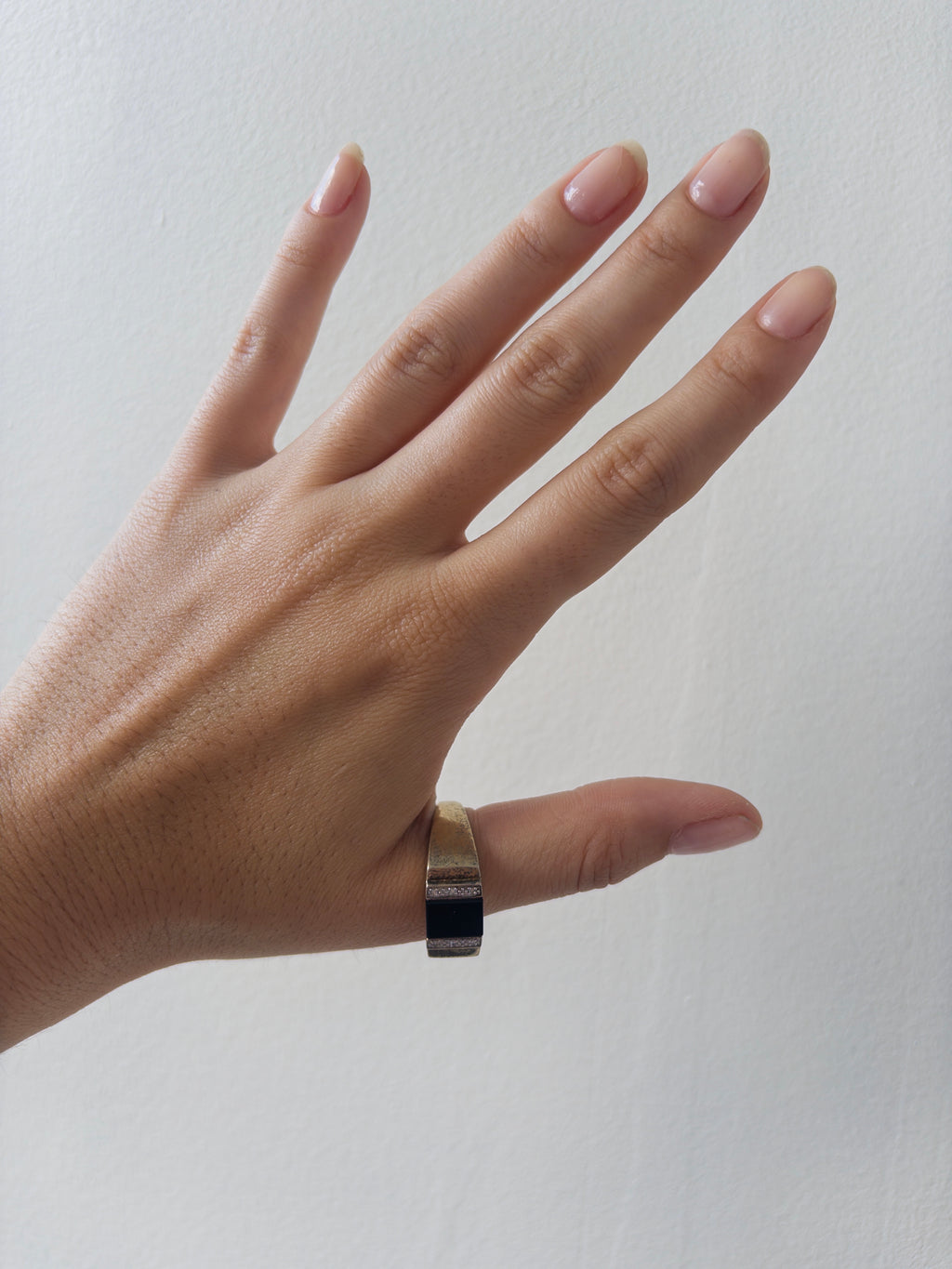 Black Stone Ring