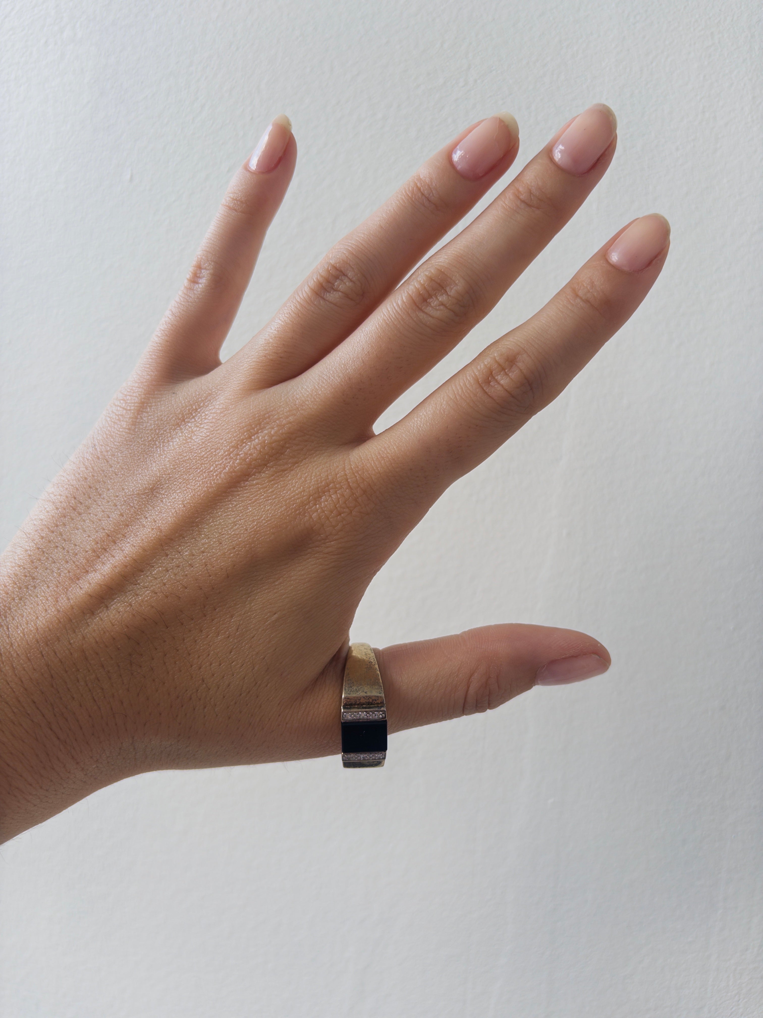 Black Stone Ring
