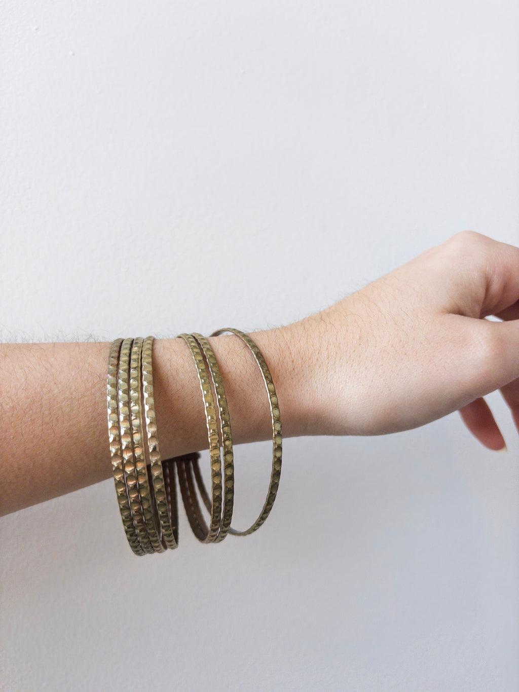 Gold Bangle Set