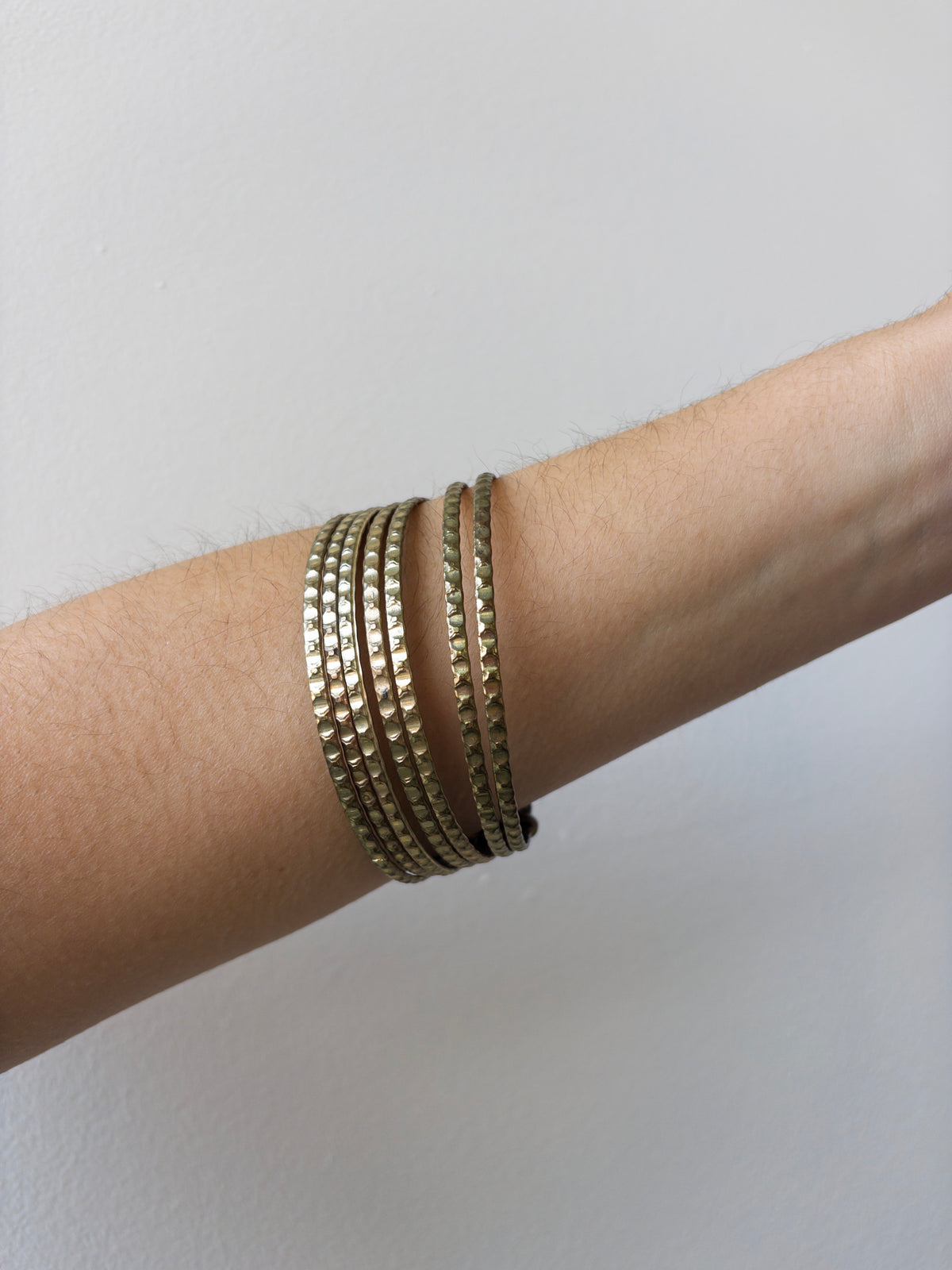 Gold Bangle Set