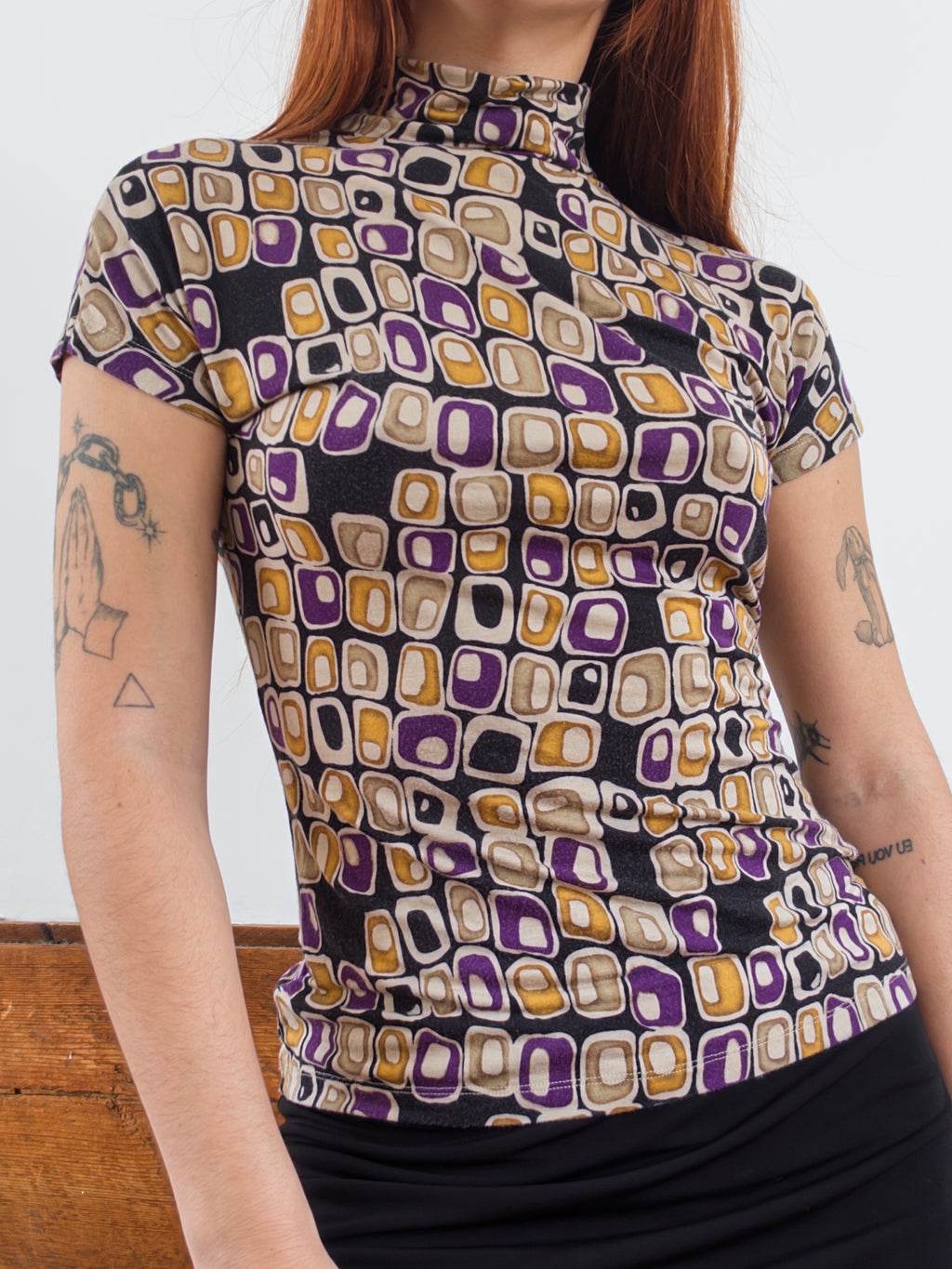 Abstract Print Top