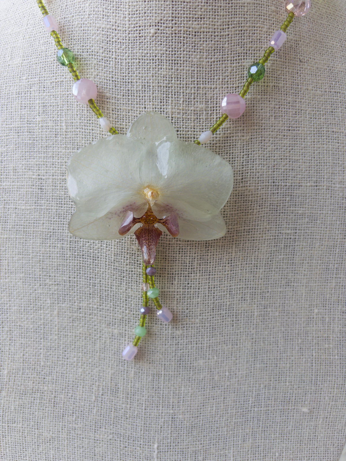 Orchid Necklace